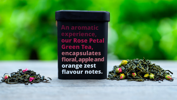 Rose Petal Ceai Verde