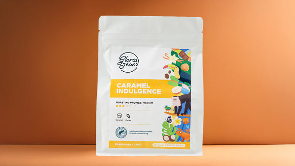 Caramel Indulgence Cafea Boabe 250g